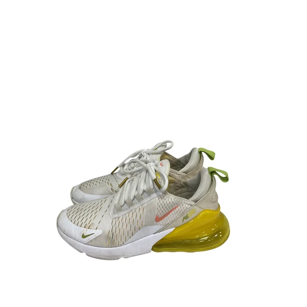 Nike Lightweight White Air Max 270 Sneakers Size 7 - Picture 3 of 7